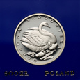 PRL, 500 złotych 1984, Ochrona środowiska, Łabędź