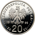 Polska, III RP, 20 złotych 1995, 50. rocznica powstania ONZ 