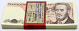 Polska, PRL, paczka bankowa, 100 x 100 złotych 1988, seria PN