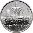 #AM# Polska, 100000 złotych 1990, Solidarność, 27 mm, nikiel