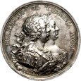 Niemcy, Saksonia, Fryderyk August II, medal z 1759 roku