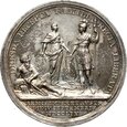 Niemcy, Saksonia, Fryderyk August II, medal z 1759 roku