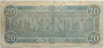 USA, 20 dolarów 1864, Richmond-Virginia 