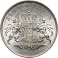Niemcy, Bawaria, Maksymilian II, 2 guldeny 1856 