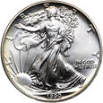 USA, 1 dolar 1990, Amerykański srebrny orzeł, uncja srebra