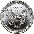 USA, 1 dolar 1990, Amerykański srebrny orzeł, uncja srebra