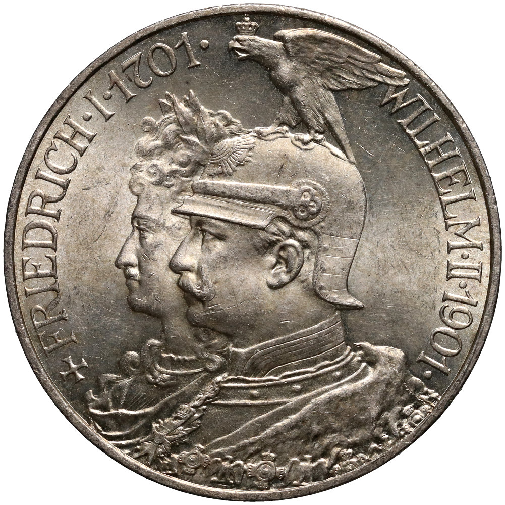 172. Niemcy, Prusy, Fryderyk I, 5 marek 1901, 200-lecie Prus