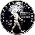 USA, 1 dolar 2006 P, Benjamin Franklin