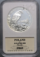 #AJ#  Polska, III RP, 20 złotych 2008, Sokół Wędrowny, GCN PR69