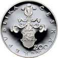 Czechy, 200 koron 2005, stempel lustrzany