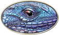 678. Niue, 2 dolary, 2012, Blue Iguana #P