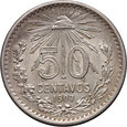 #AJ# Meksyk, 50 centavos 1907