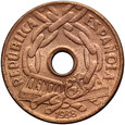 95. Hiszpania, 25 centimos 1938