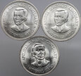 #AJ# Filipiny, 3 x 1 peso, 1963, 1964