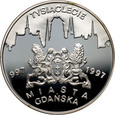 Polska, III RP, 20 złotych 1996, Tysiąclecie miasta Gdańska