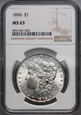 #AJ# USA, dolar 1896, Filadelfia, Morgan, NGC MS63