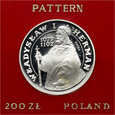Polska, PRL, 200 złotych 1981, PRÓBA, Władysław I Herman