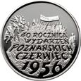 Polska, III RP, 10 złotych 1996, 40 rocznica wydarzeń poznańskich