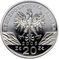 #AJ# Polska, III RP, 20 złotych 2005, Puchacz