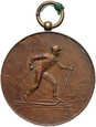 Polska, II RP, Medal nagrodowy, bieg narciarski