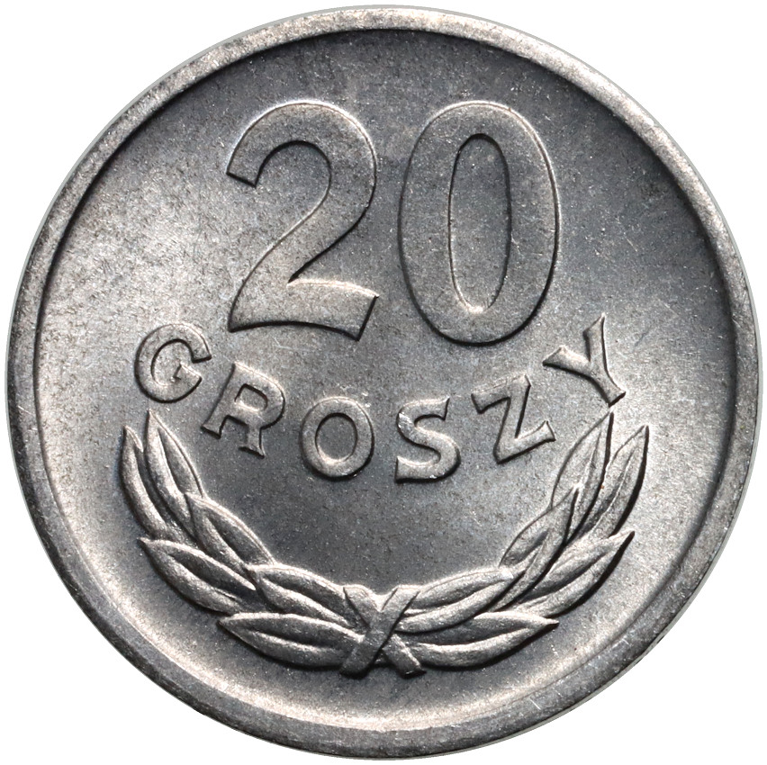 23. Polska, PRL, 20 groszy 1961