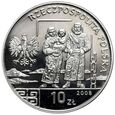 #Aj# Polska, III RP, 10 złotych 2008, Bronisław Piłsudski