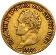 Włochy, Sardynia, Karol Feliks, 20 lirów 1826 L, Turyn