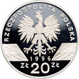 Polska, III RP, 20 złotych 1996, Jeż