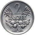 Polska, PRL, 2 złote 1971, aluminium, jagody
