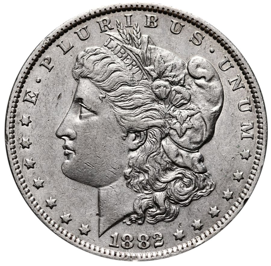 27. USA, 1 dolar 1882 O, Nowy Orlean, Morgan