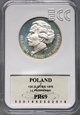 PRL, 100 złotych 1975, Ignacy Jan Paderewski, GCN PR69