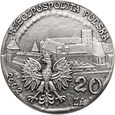 #M Polska, III RP, 20 złotych 2002, Zamek w Malborku