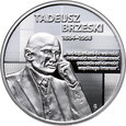 Polska, III RP, 10 złotych 2021, Tadeusz Brzeski #M