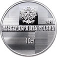 Polska, III RP, 10 złotych 2021, Tadeusz Brzeski #M