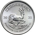 RPA, 1 Krugerrand 2021, 1 uncja srebra