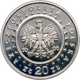 Polska, III RP, 20 złotych 2000, Pałac w Wilanowie