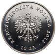 Polska, III RP, 10 zł 2012,150 lat Muzeum Narodowego w Warszawie