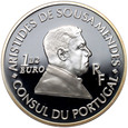 Francja, 1 1/2 euro 2007, Artistides De Sousa Mendes