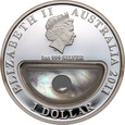 Australia, Elżbieta II, dolar 2011, Skarby Australii- Perły