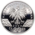 #M Polska, III RP, 20 złotych 2003, Węgorz Europejski