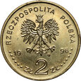 #AK#  Polska, III RP, 2 zł 1996, Zygmunt August