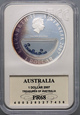 #AJ# Australia, dolar 2007, Skarby Australii- Szafiry, GCN PR68