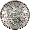 Niemcy, Prusy, Wilhelm II, 3 marki 1912 A