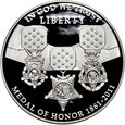 USA, 1 dolar 2011 P, Medal Honoru