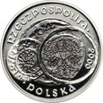 Polska, III RP, 10 złotych 2000, 1000 lat zjazdu w Gnieźnie