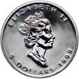 Kanada, Elżbieta II, 5 dolarów 1999