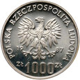 Polska, PRL, 1000 złotych 1987, Wratislavia, Próba