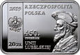 Polska, 20 złotych 2019, 450. rocznica Unii Lubelskiej