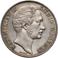 252. Niemcy, Bawaria, Maksymilian II, 2 guldeny 1855, Kolumna Madonny