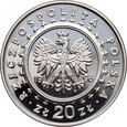 Polska, III RP, 20 złotych 1996, Zamek w Lidzbarku Warmińskim 